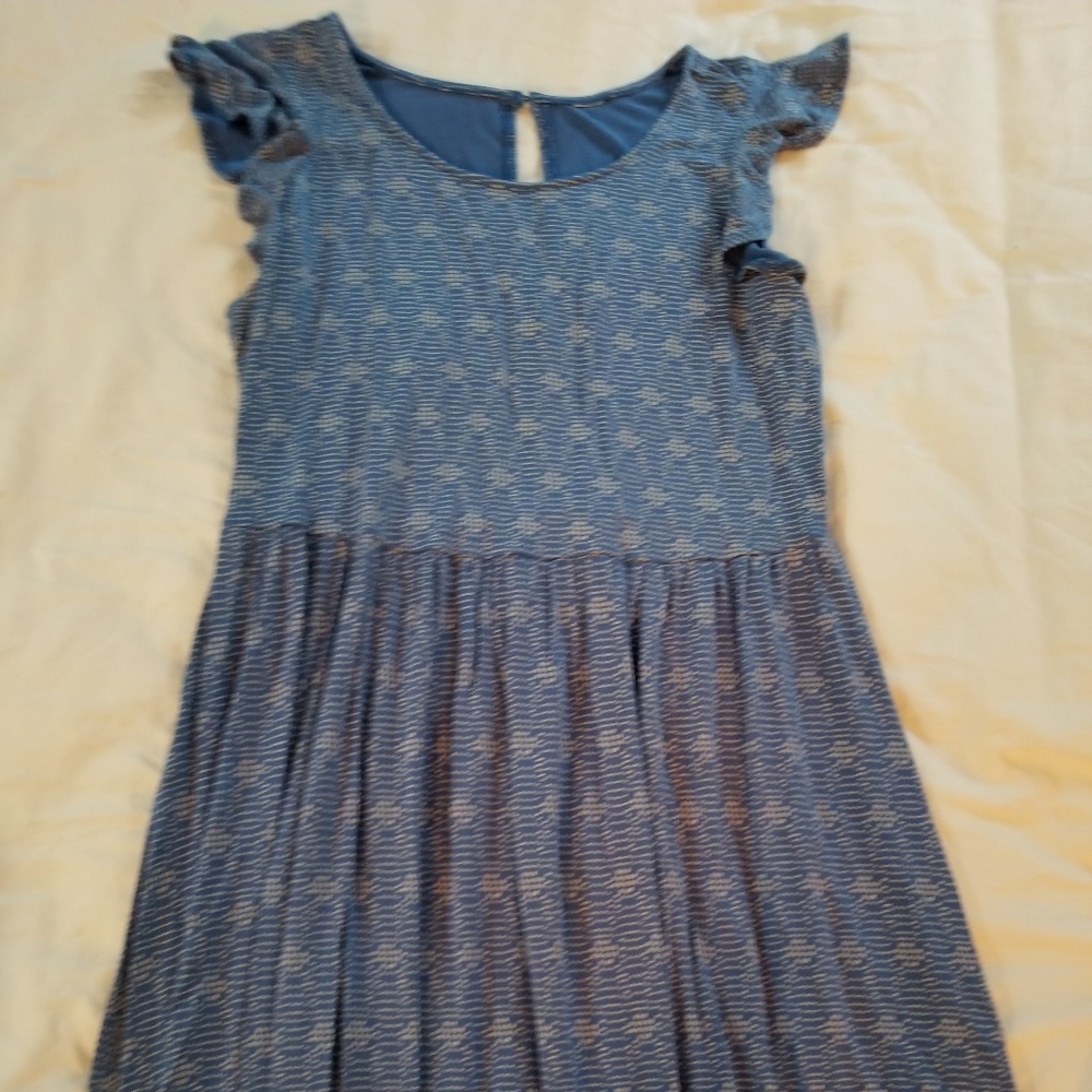 Old Navy Flutter Sleeve Jersey Dress - Picture 1 of 1